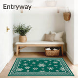 Enchanted Frosty Evergreen Seasonal Welcome(Green)