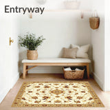 Classic Beige Runner for Entryways(Beige)