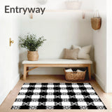 Buffalo Checkered Heritage with Nordic Snowflake Accents(Black)