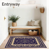 Enchanted Garden Lattice Botanical Treasure(Blue)