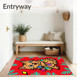 Outrageous Flashing Tabby Accident Merry Entertaining Conversation(Red)