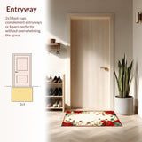 Sophisticated Colorful Geometric Blend(Red)