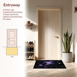 Colorful Night Sky Aesthetic(Purple)