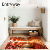 Woodland Path Enchanted Journey Decorative Accent(Orange)