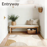 Modern Non Slip Area with Waterproof and Easy to Clean Features(Beige)