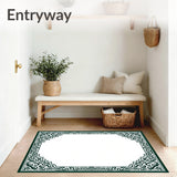 Jade Dynasty Interlocking Spiral Ornate Decorative Luxe Collection (Green)