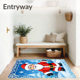 Magical Winter Wonderland Festive Yuletide Hearth Decoration(Red)