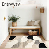 Artisan Crafted Beige Black with Flow(Beige)