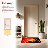 Striking Optical Illusion Fantasy(Red)