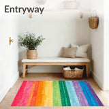 LGBT Pride Rainbow Area Boho Chic(Red)
