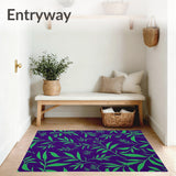Enchanted Forest Botanical with Delicate Leaf (Purple)