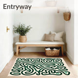 Hypnotic Labyrinth Maze Twist(Green)