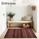 Cotton Woven Neutral Area(Red)