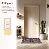 Ultra Soft Area Rug, Non Slip, Stain Resistant, Washable Area Rugs for Living Room, Bedroom, mushroom snail kitchen(Red)