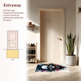 Artful Grey and Black Motif(Black)