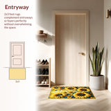 Stylish Floral Artful Arrangement(Yellow)