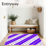 Modern Plaid Inspired Tartan with Contemporary Flair (Purple)