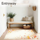 Dreamy Petal Bath Absorbent Floral(Beige)