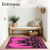 Haunted Mansion Gothic Architecture Decorative(Pink)