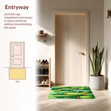 Contemporary Pastel Cacti Arrangement(Green)