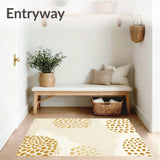 Abstract Animal Inspired Runner with Beige Spots(Beige)