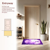 Radiant Moonbeam Floral Theme(Purple)