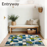 Eclectic Abstract Area(Blue)