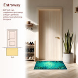 Serene Nature Inspired Playroom Delight(Green)