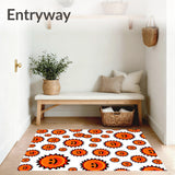 Radiant Petal Grin Whimsical Floret Adornment (White)