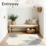 Abstract Watercolor Brushstroke Artistic Design(Gray)