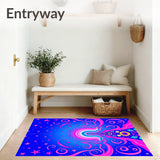 Dreamy Celestial Pathway Magical Starlight Fantasy (Blue)