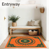 Starburst with Ornamental Filigree Detailing(Orange)