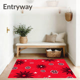 Starlight Blossom Joyful Celebration Contemporary Artistic(Red)