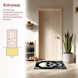 Elegant Black and Grey Accent(Black)