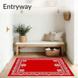 Joyful Celebration Yuletide Decorative Flooring(Red)