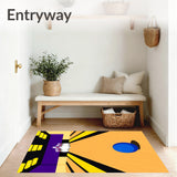 Bowling Alley Lane Pins Ball(Brown)