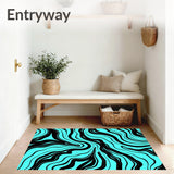 Mystical Nebula Drift Marbled Ripple Vortex(Black)