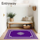 Ancient Symmetrical Palace Heirloom Artistic Jewel Dynasty(Purple)