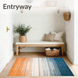 Boho Style Area Sunset Hues(Orange)