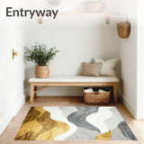 Modern Abstract for Dynamic Low Pile(Gold)