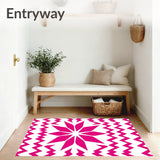 Exquisite Starburst Chevron Fancy Dwelling Enhancement(Pink)