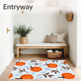 Autumn Elegance Eucalyptus Botanical Seasonal Decorative Accent(Orange)