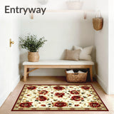 Elegant Floral Runner(White)