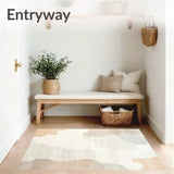 Cloud Beige Foam Bath Non Slip Absorbent(Beige)