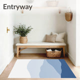 Mountain Landscape Horizon Peaceful Serene Panoramic View (White)