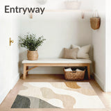 Ultra Absorbent Beige with Plush Velvet and Slip Resistant Base(Beige)