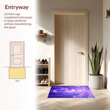 Vibrant Dreamy Mythical Creature Design(Purple)