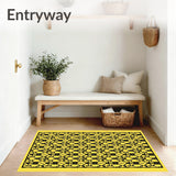 Lattice Everwash Machine Cleanable Floor(Yellow)