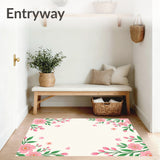 Enchanted Spring Garden Elegant Botanical Artwork(Pink)