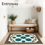Traditional Artisan Bloom Pathway Welcome(Ivory)